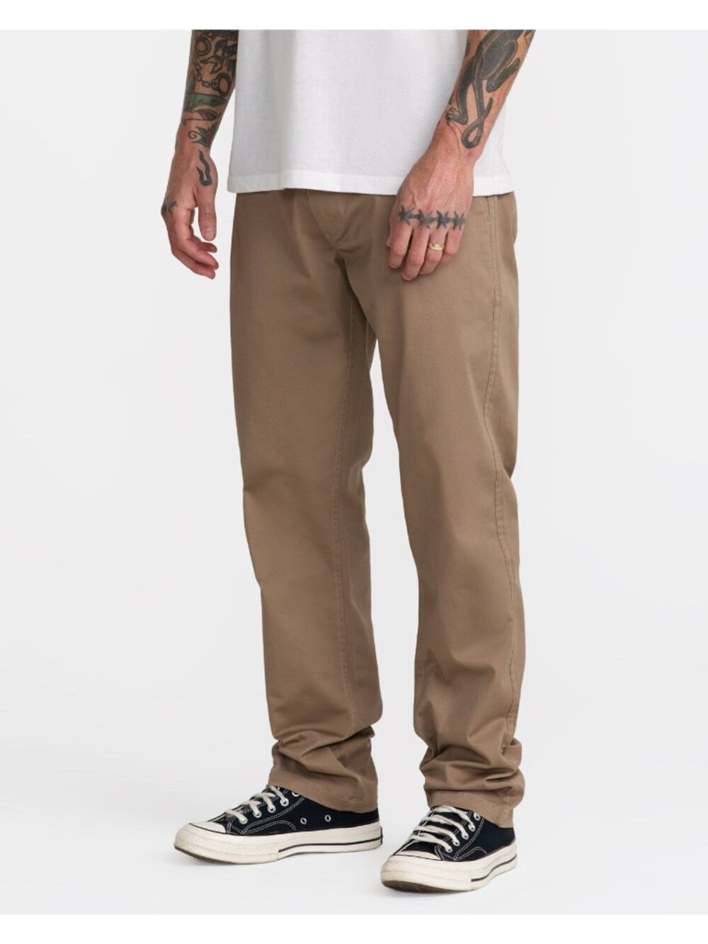 $66 RVCA Men’s Week-End Chino Pants Straight Fit Size 34 - Picture 3 of 4